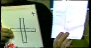 Original drawing and Geller's reproduction