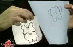 Original drawing and Geller's reproduction