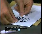 Original drawing and Geller's reproduction