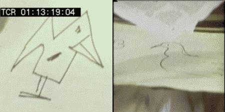Geller's 60 Minutes drawing