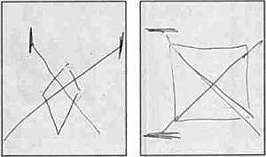 Original drawing and Geller's reproduction