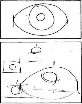 Original drawing and Geller's reproductions