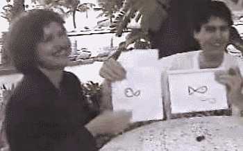 Original drawing and Geller's reproduction