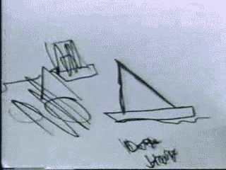Geller's boat, circles and triangles